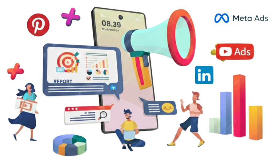 social media advertising services
