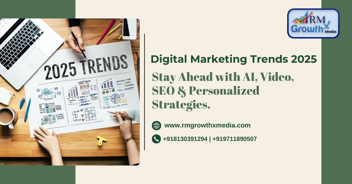 Top Digital Marketing Trends Shaping 2025