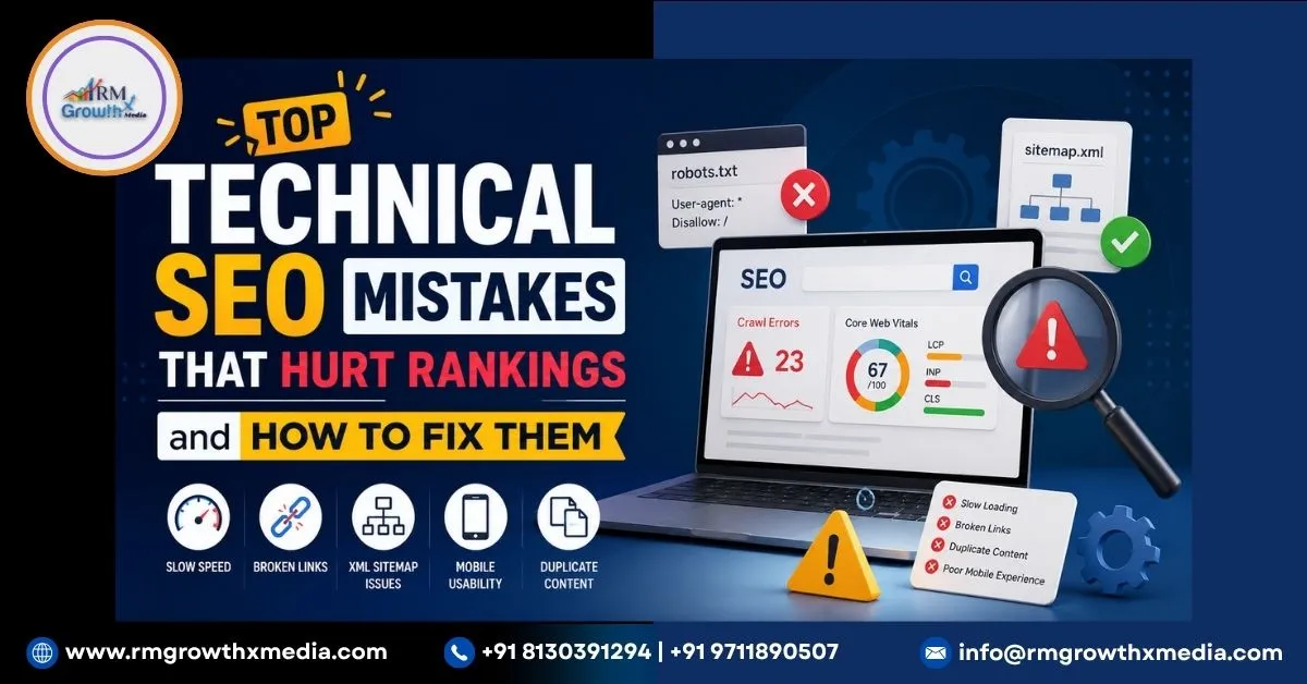 Top Technical SEO Mistakes and How to Fix Them