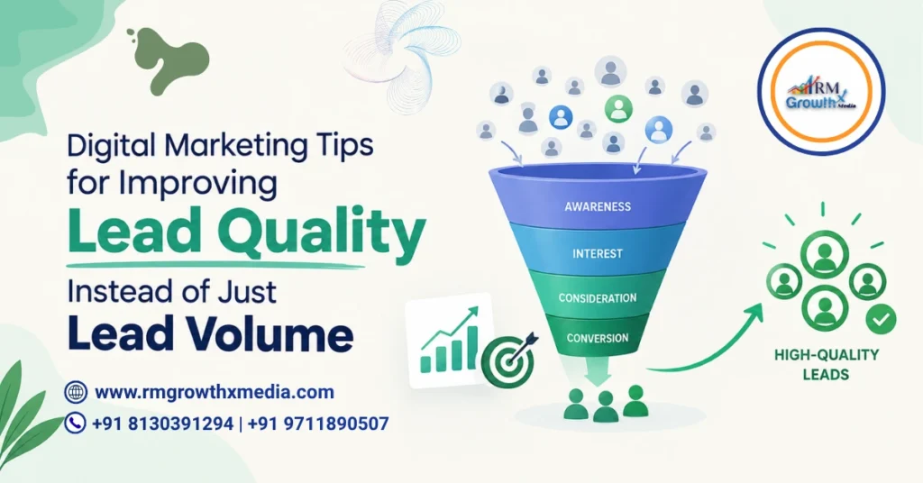 Digital Marketing Tips for improving lead quality